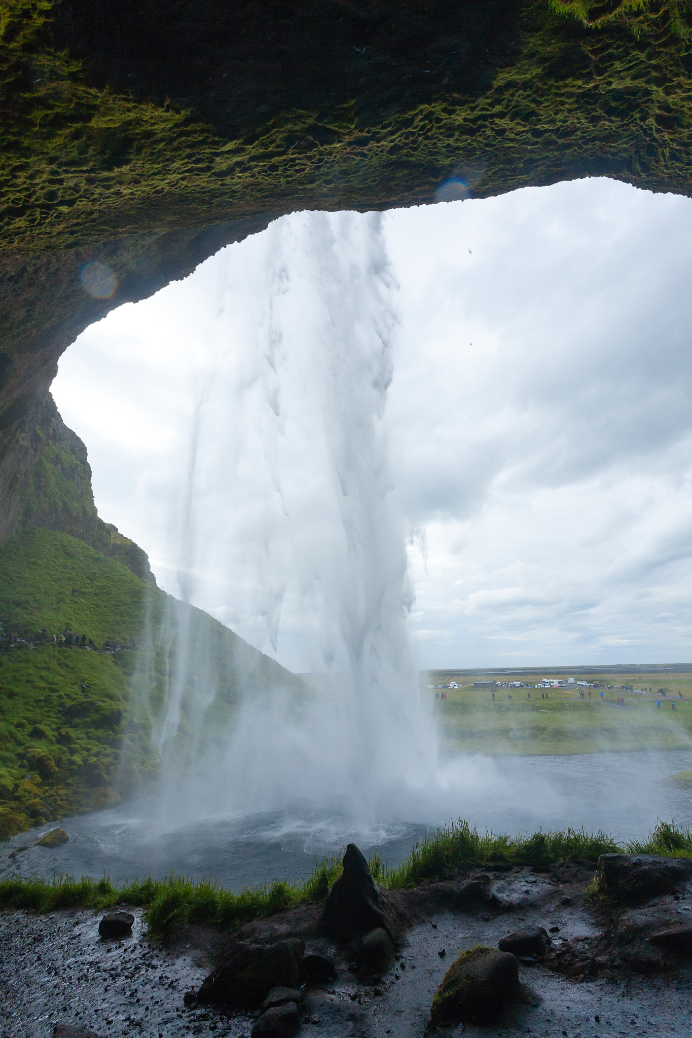 seljalandsfoss falls in summer season view, iceland