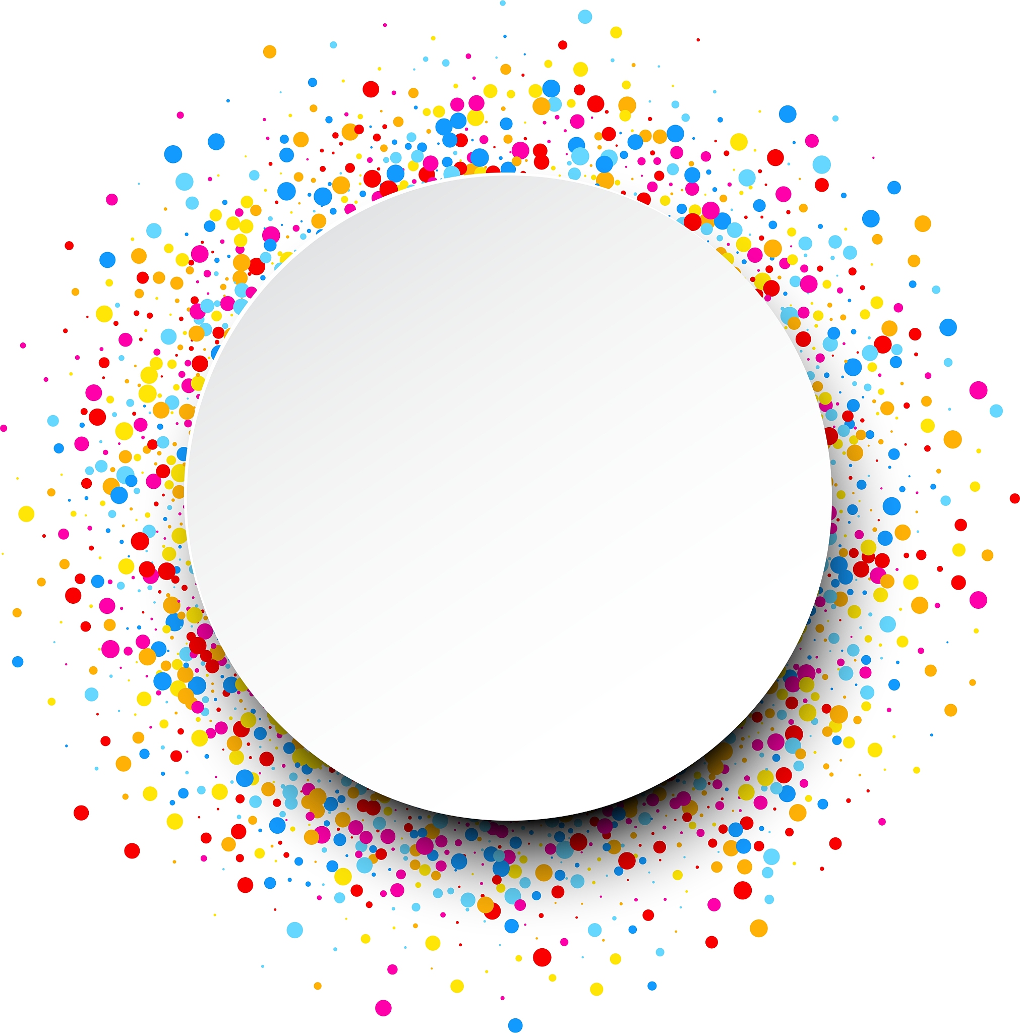 background with color drops