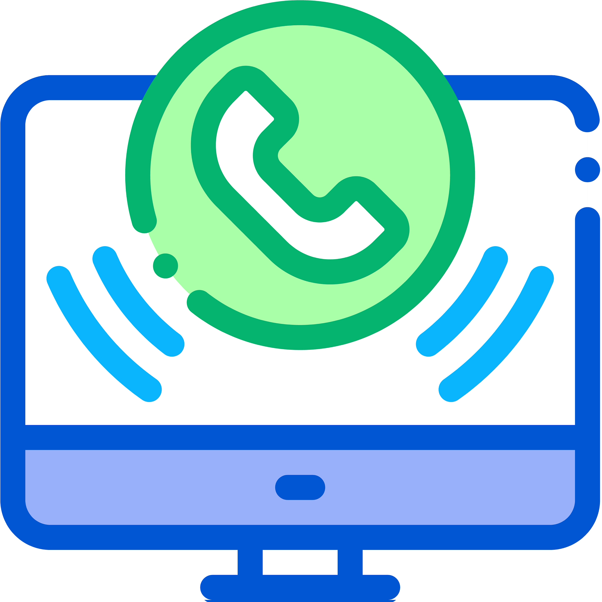 computer icon outline