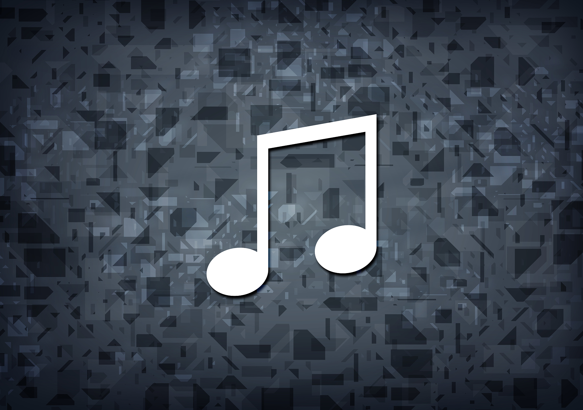 music icon black background