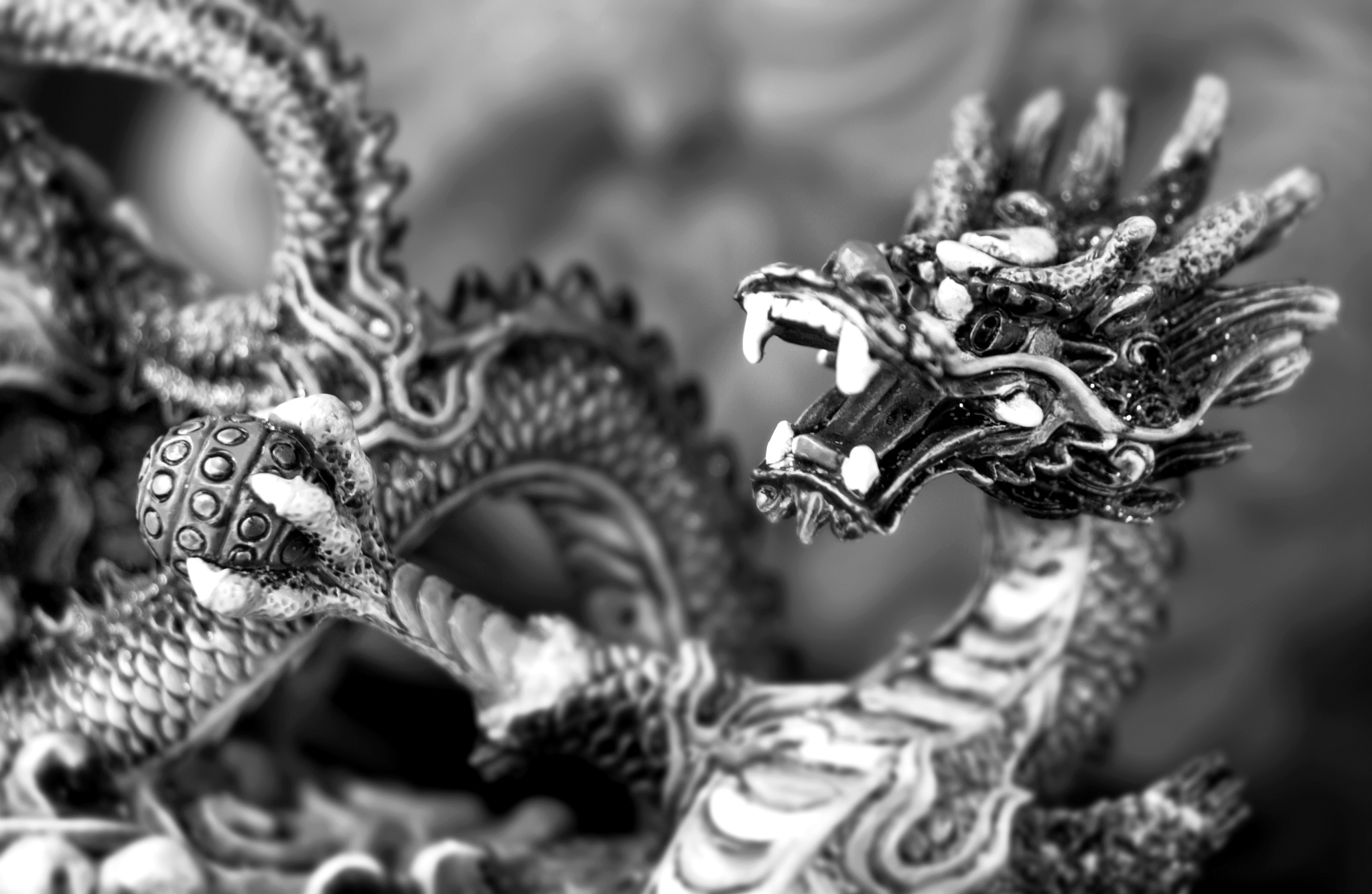 dragon statue