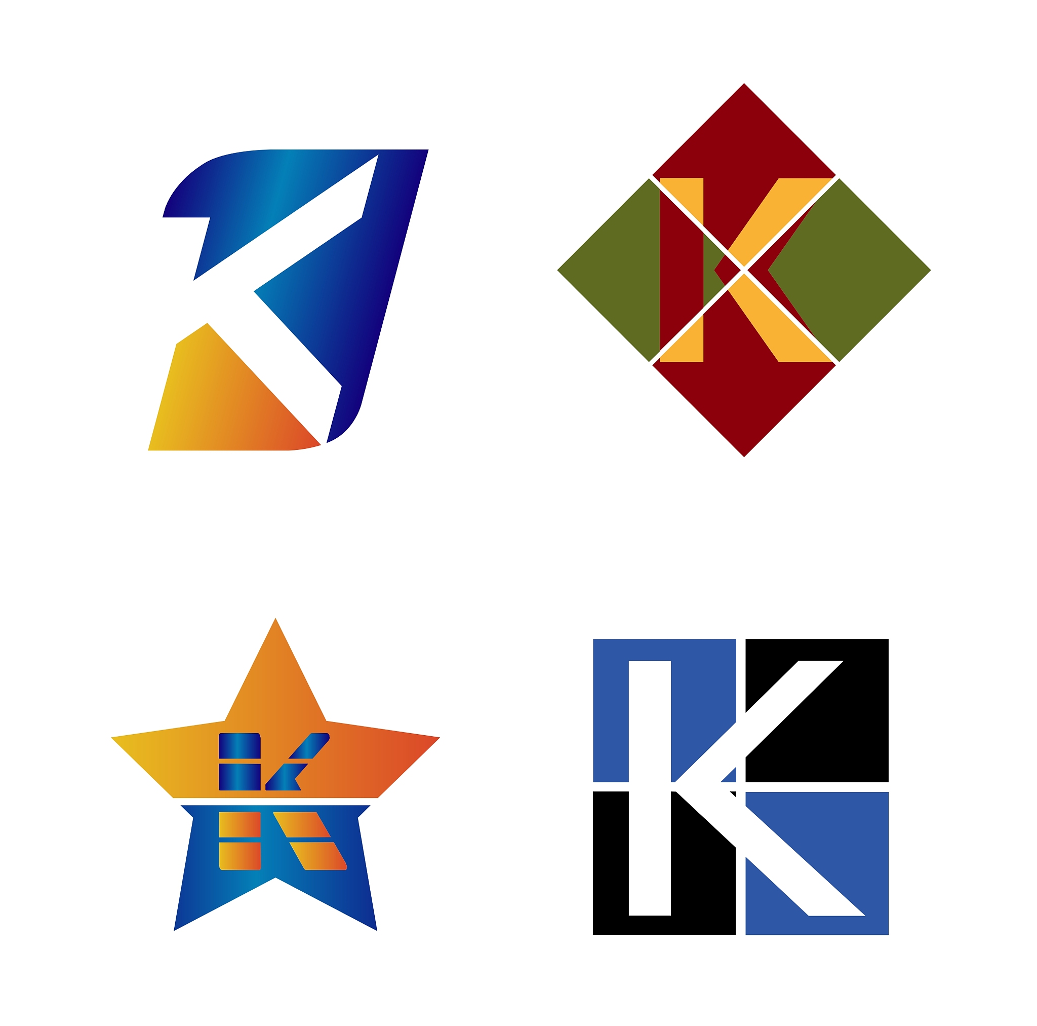 letter k logo