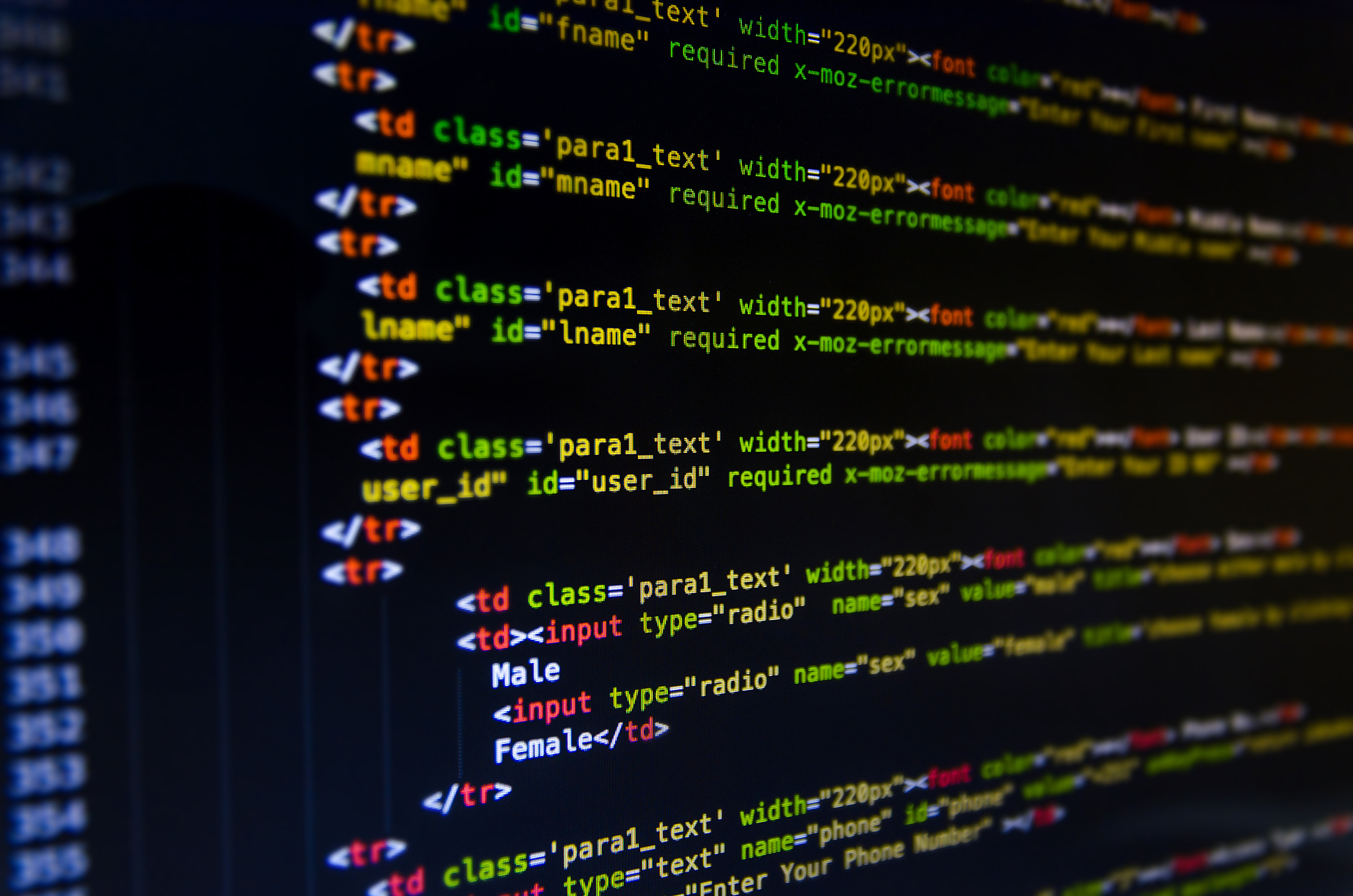 desktop source code and wallpaper by computer language with codi
