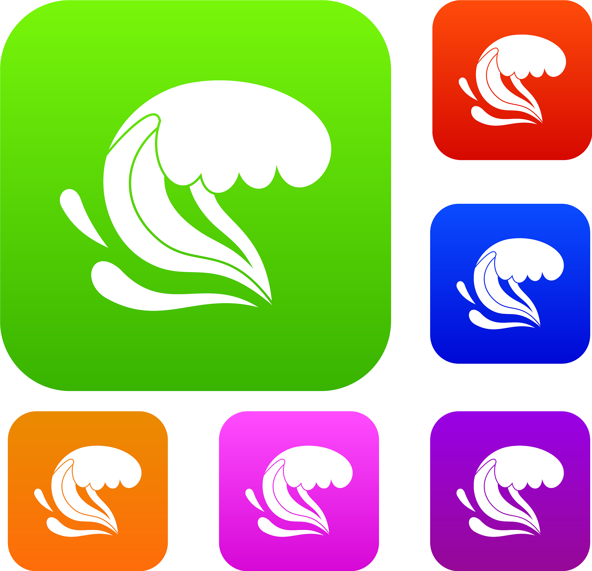 surf wave set collection