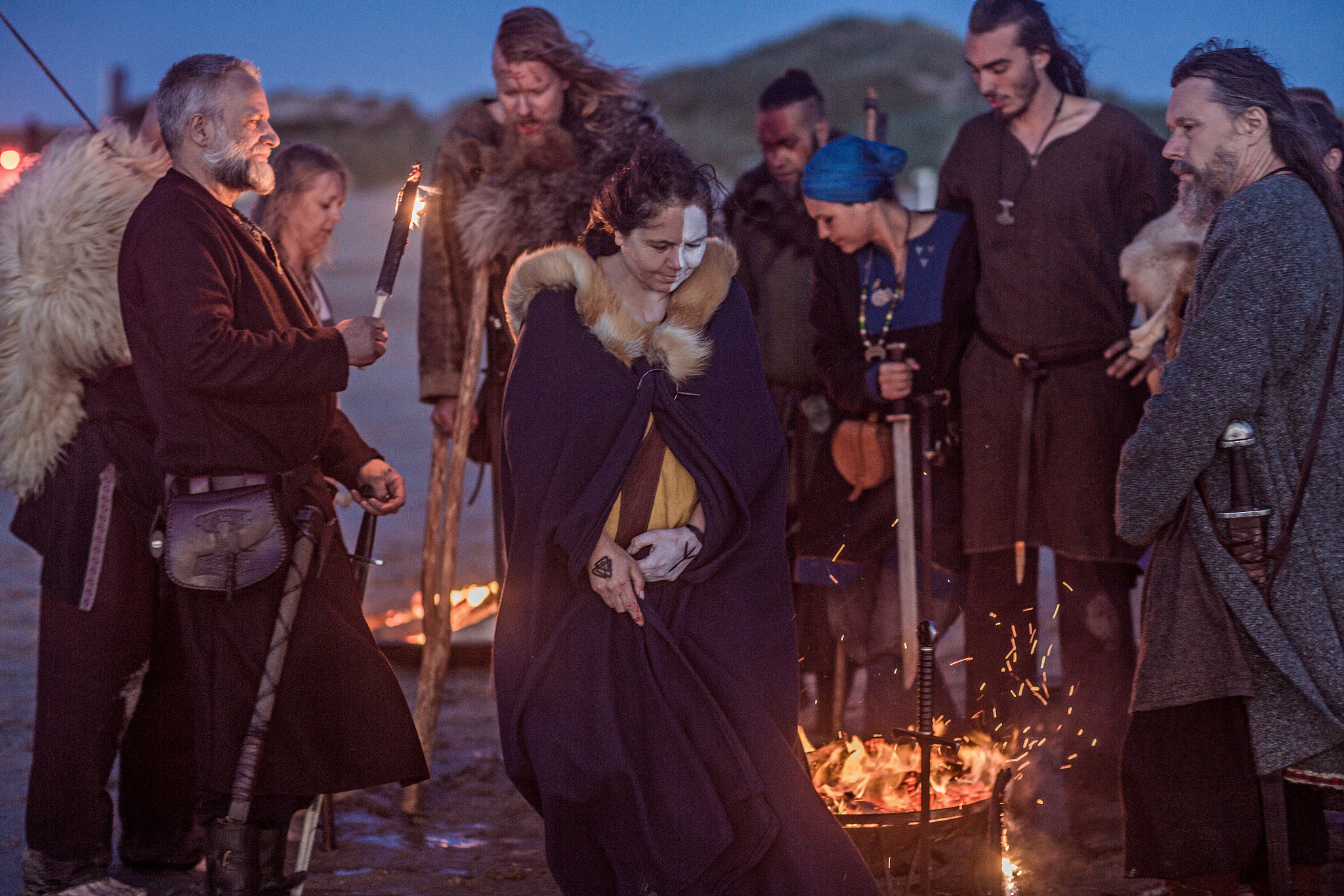 viking campfire