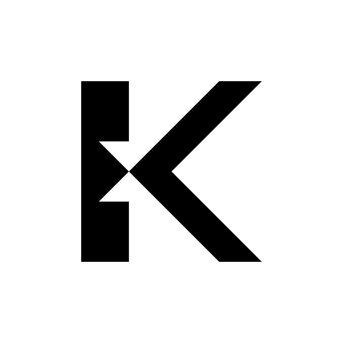 字母k的标志.图标设计