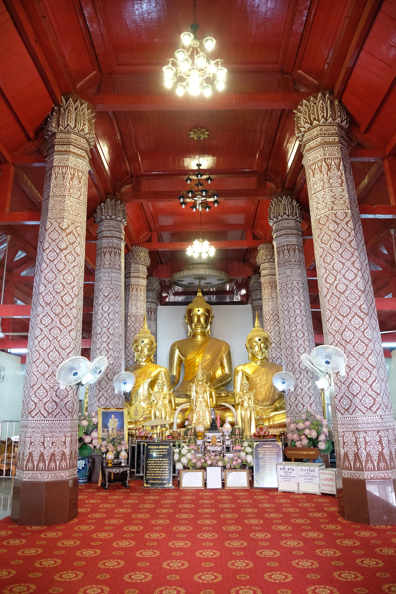 historic buddha image in thailand