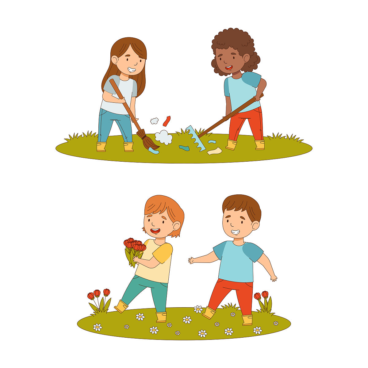 热爱劳动，从我做起