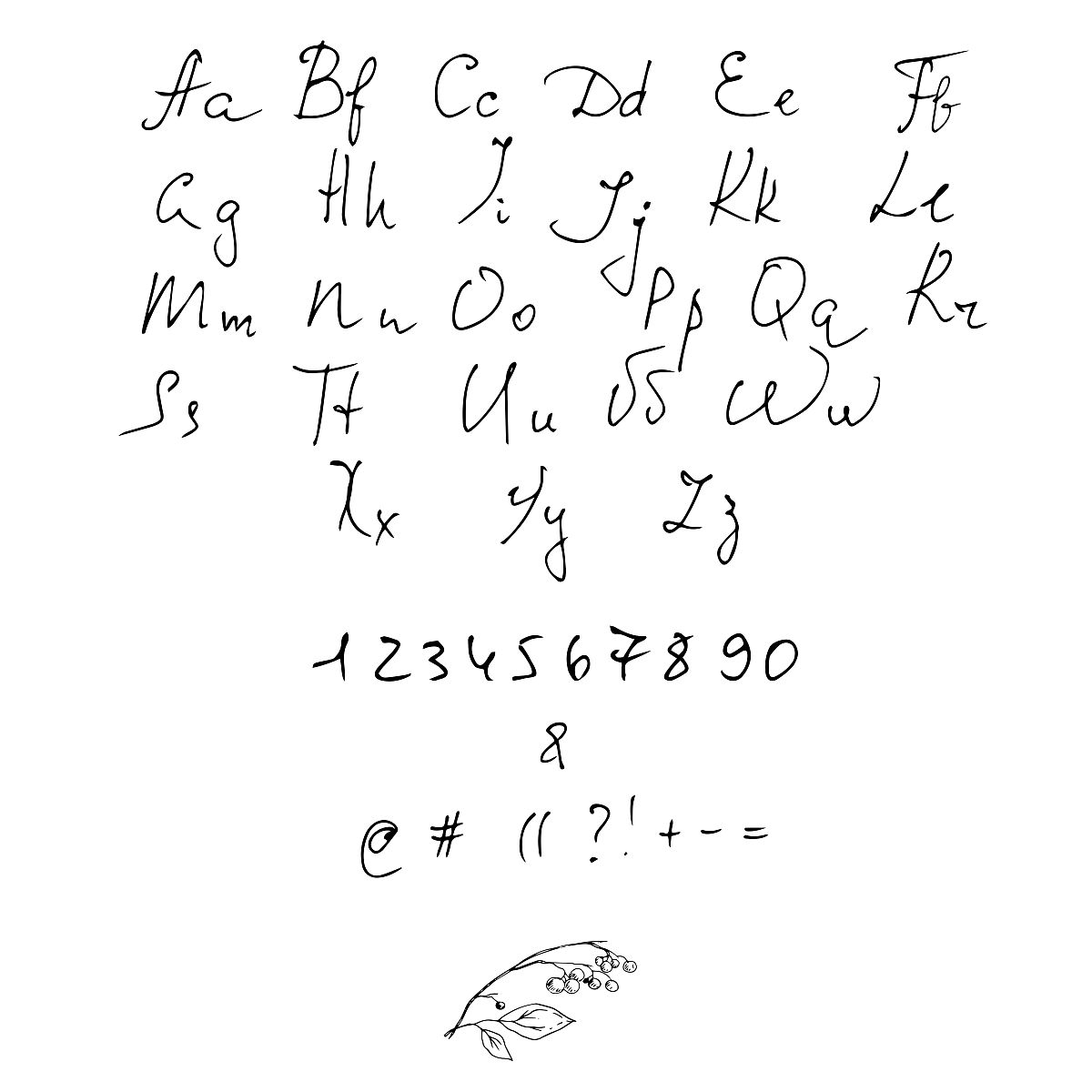 一年级26个字母大小写