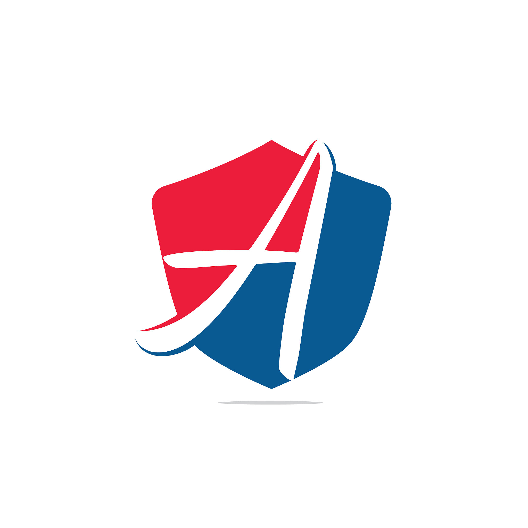 initial letter a business logo design.