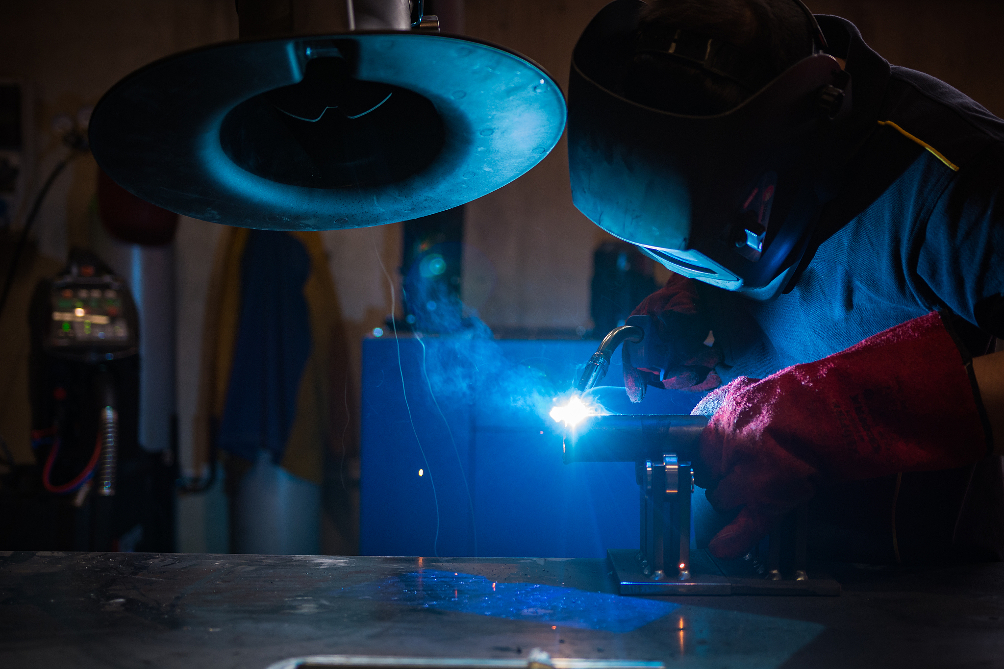 metalworking welder worker