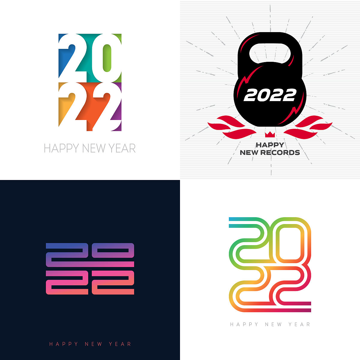 日历涵盖设计模板.2022年新年快乐.带着祝福的2022年商业日记向量封面