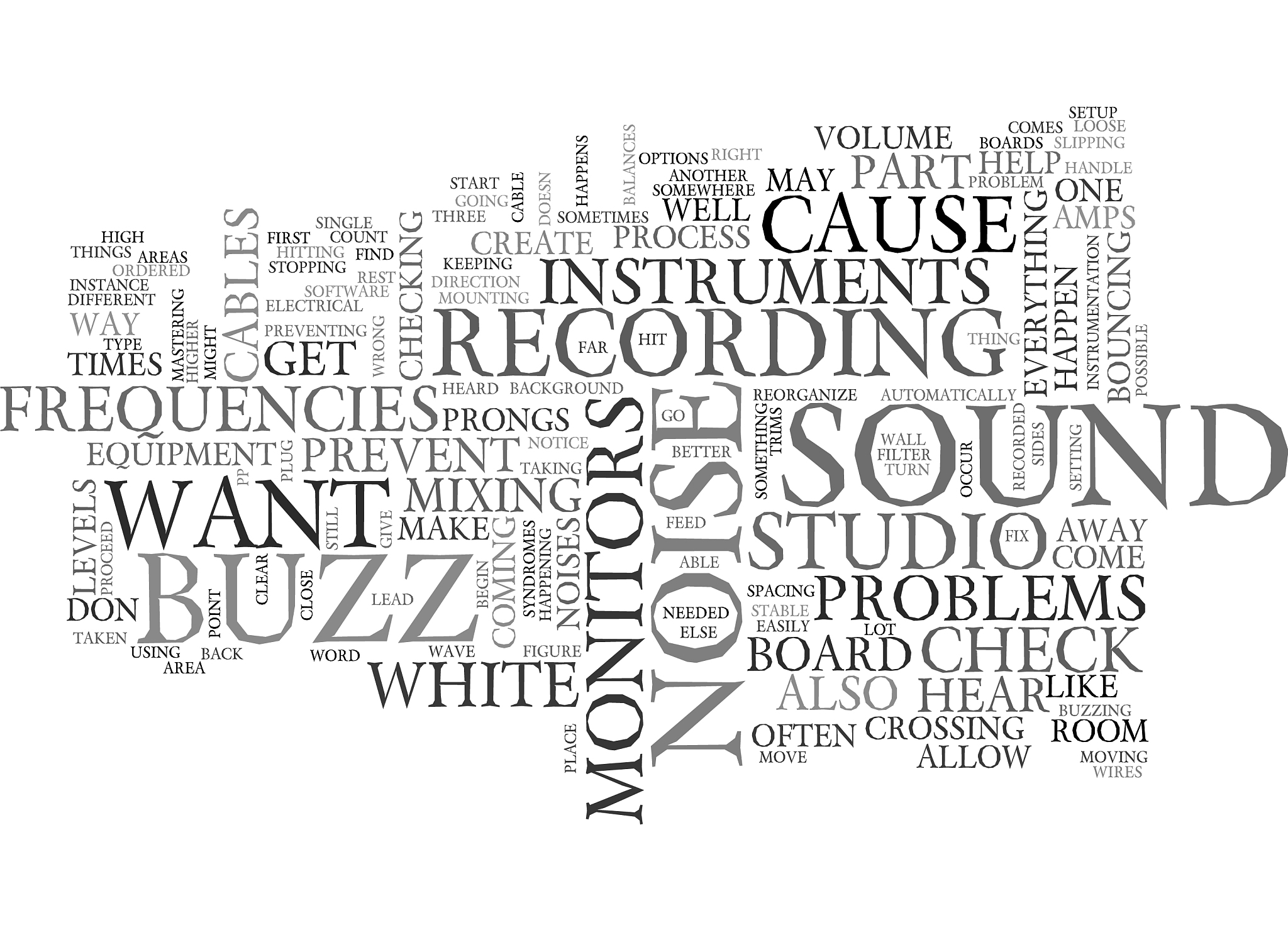 whats that buzz text word cloud concept