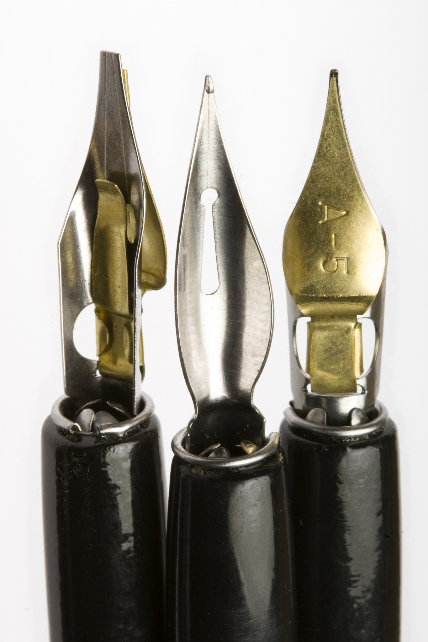 three pens