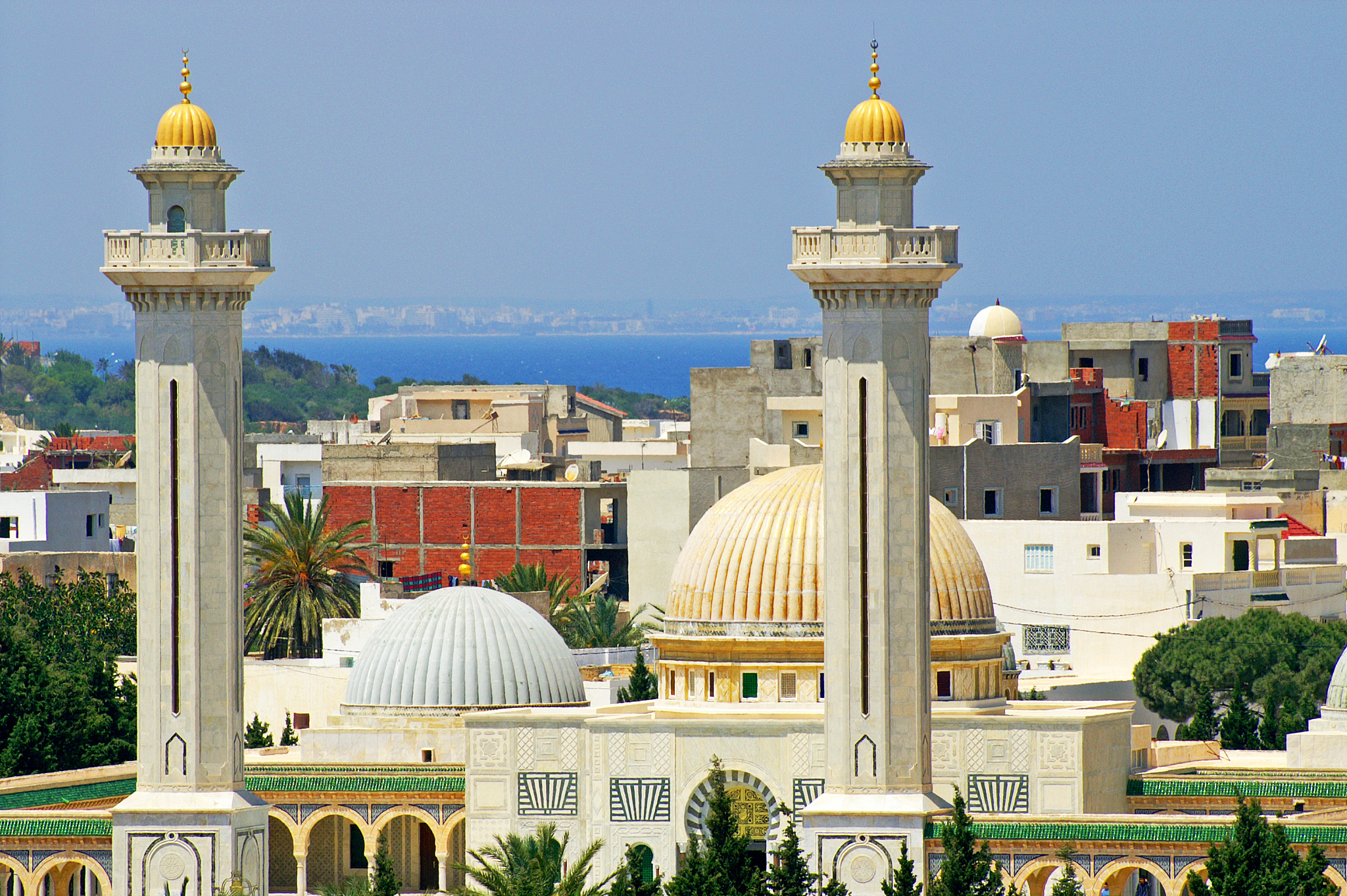 mausoleum of habib burguiba, monastir, tunisia