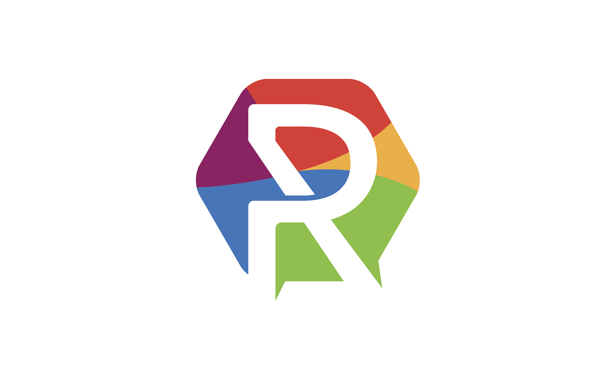 英文字母<strong>r</strong>,多色的,六边形,商务,保险箱,信函,技术,现代,计算机软件