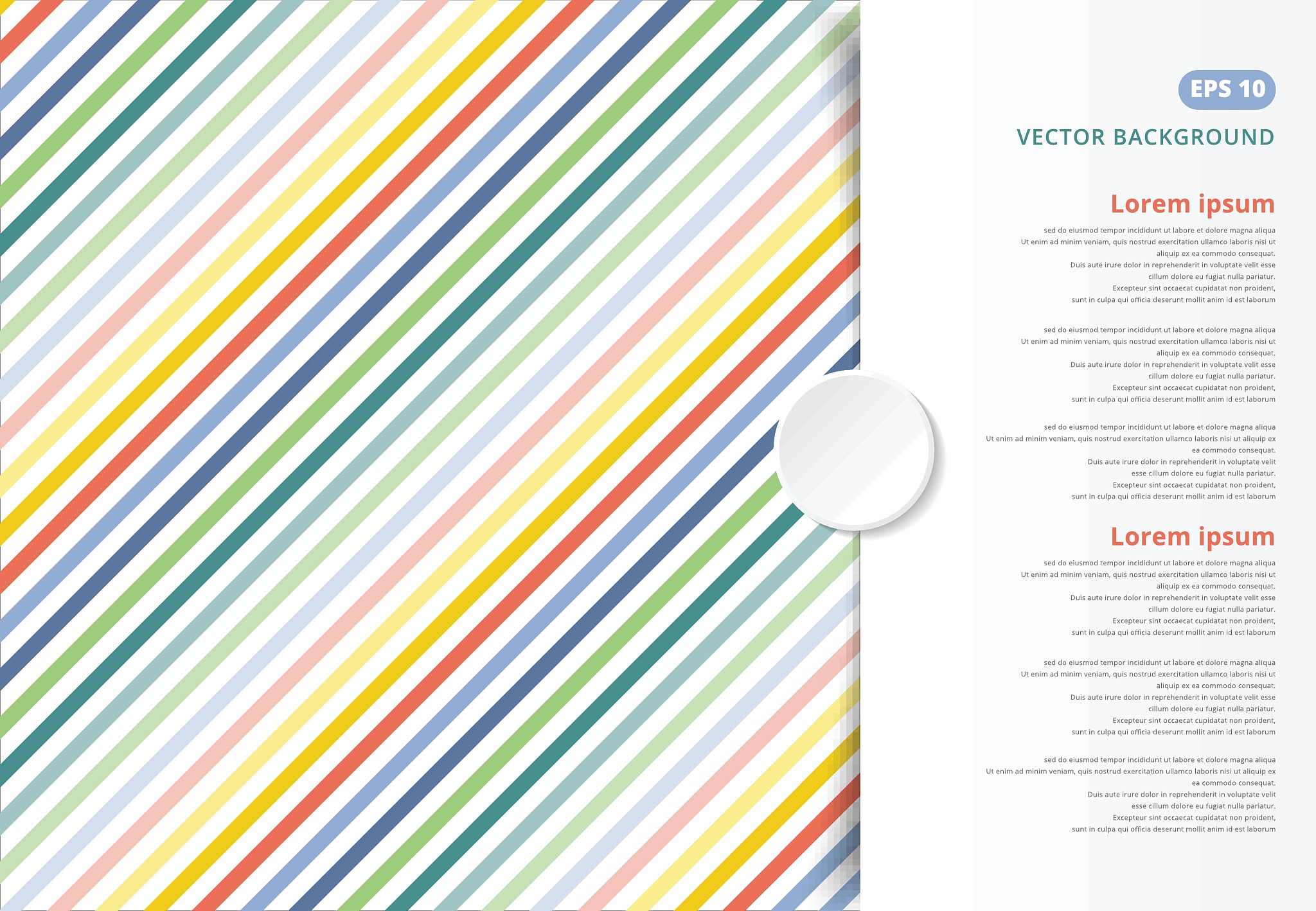 colorful stripes pattern oblique lines, copy space to put the te