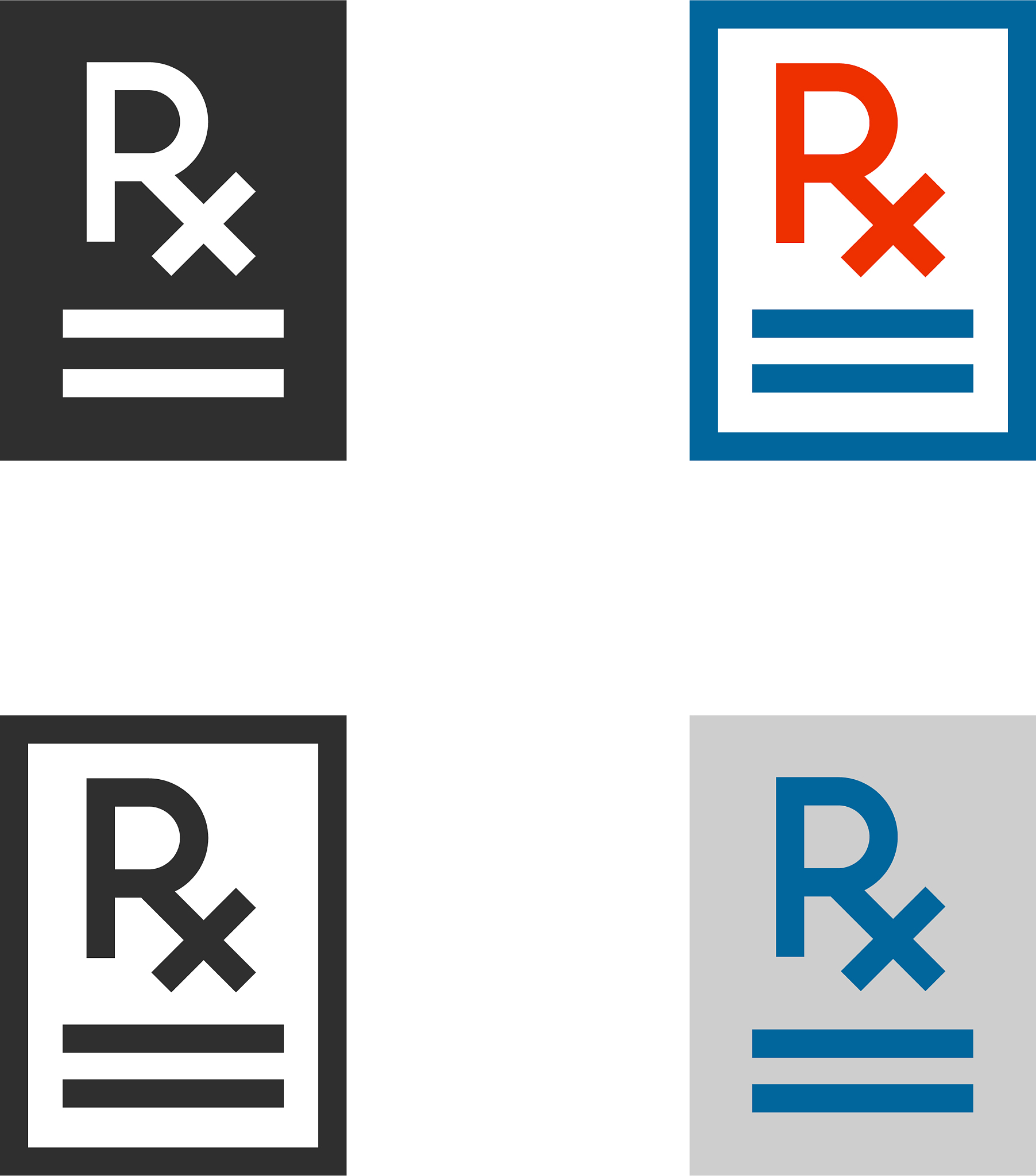 rx document icons