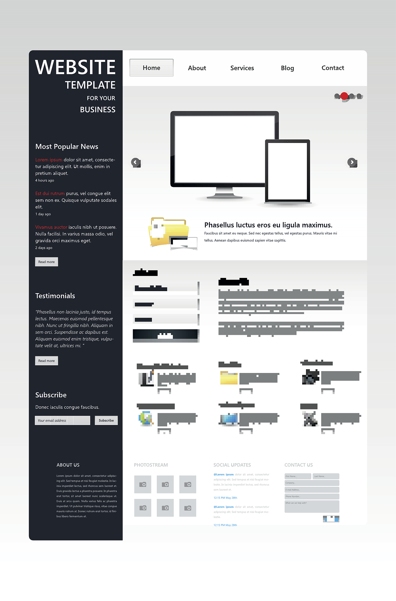 java生成HTML模板