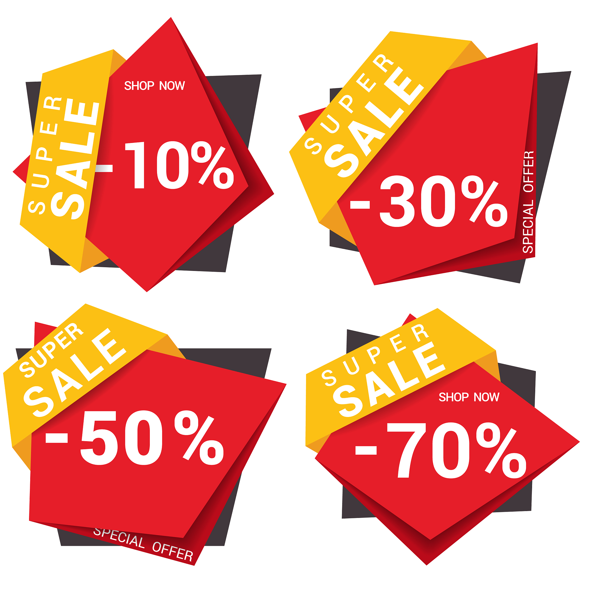 black friday sale design template