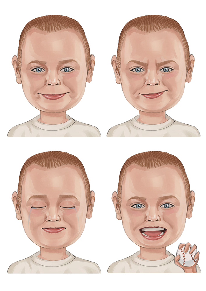眨眼：当人们心情不舒畅或者有所保留时他们通常会更频繁地眨眼。这种微表情可以暗示着某种不安或者不信任。 嘴唇紧闭：当人们试图隐瞒自己的情感或者不想让别人知道自己的真实想法时他们会紧闭嘴唇。这种微表情可以暗示着某种保护性的态度。 眉毛皱起：当人们感到不愉快或者焦虑时他们通常会皱起眉毛。这种微表情可以暗示着某种不满或者担忧。 眉毛上扬：当人们感到兴奋或者快乐时他们会抬起眉毛。这种微表情可以暗示着某种积极