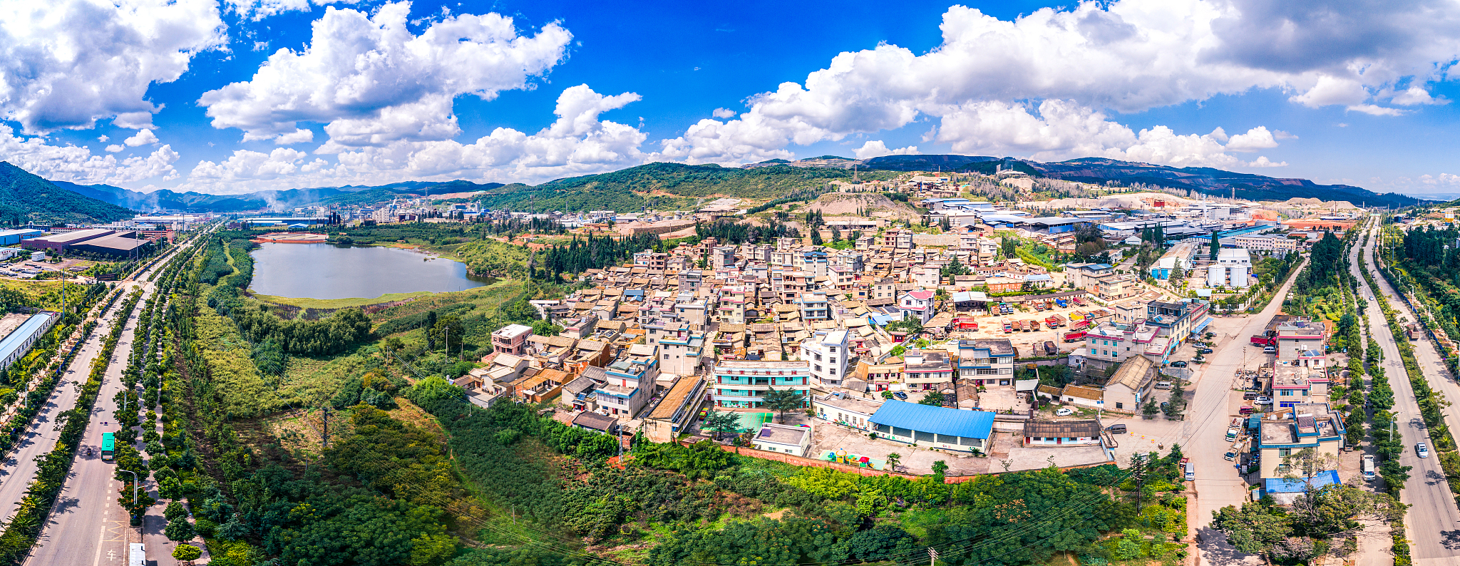 乡村全景