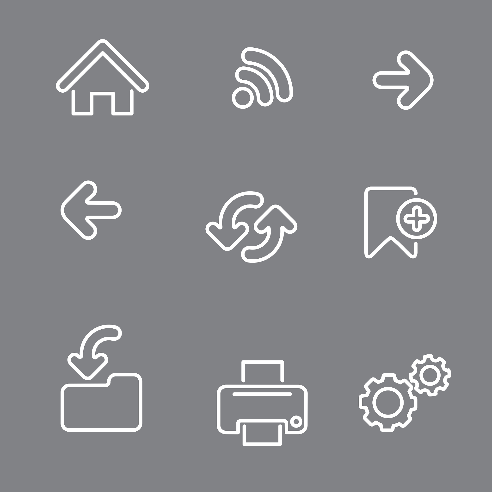 web icons