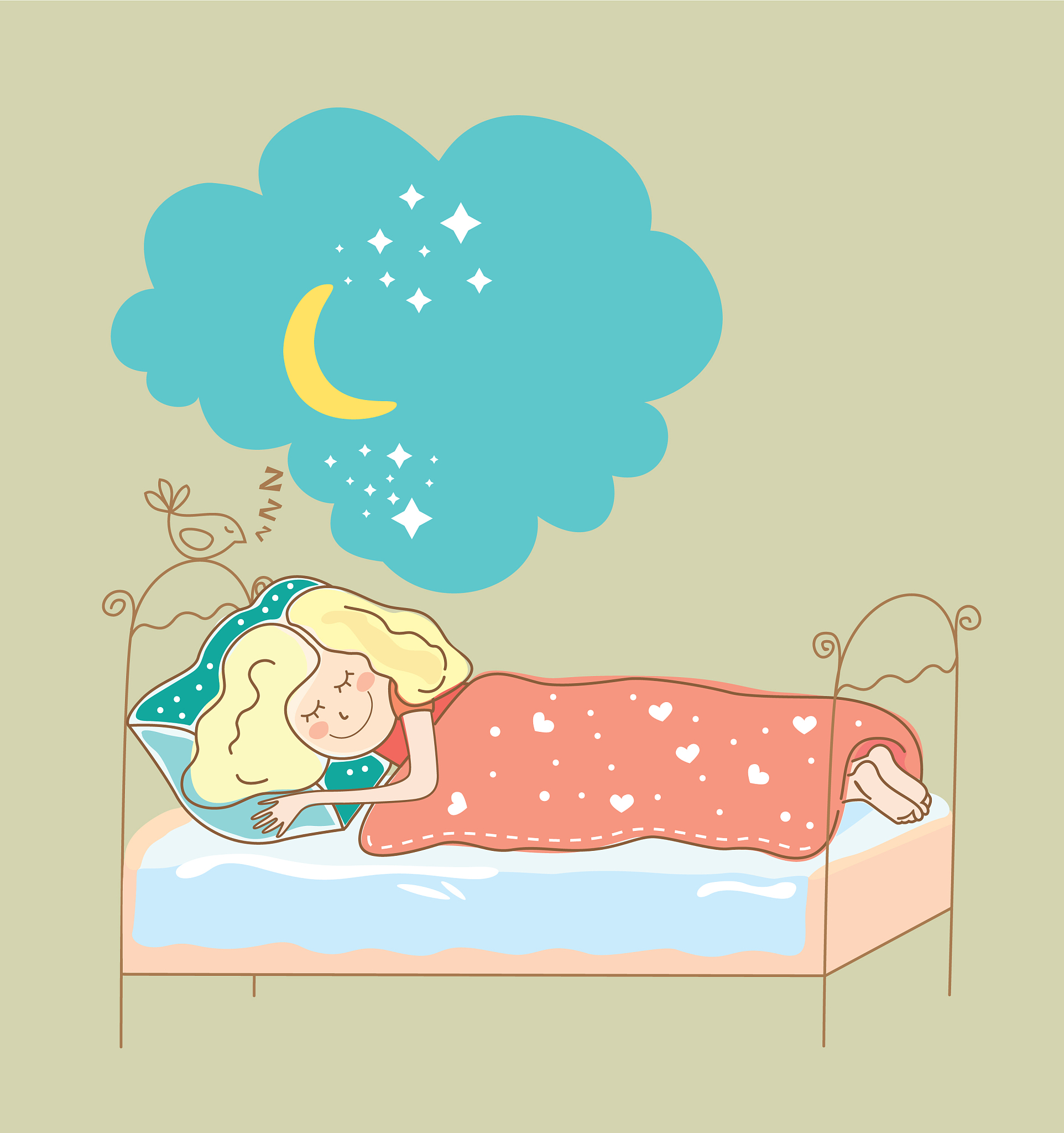 girl sleeping
