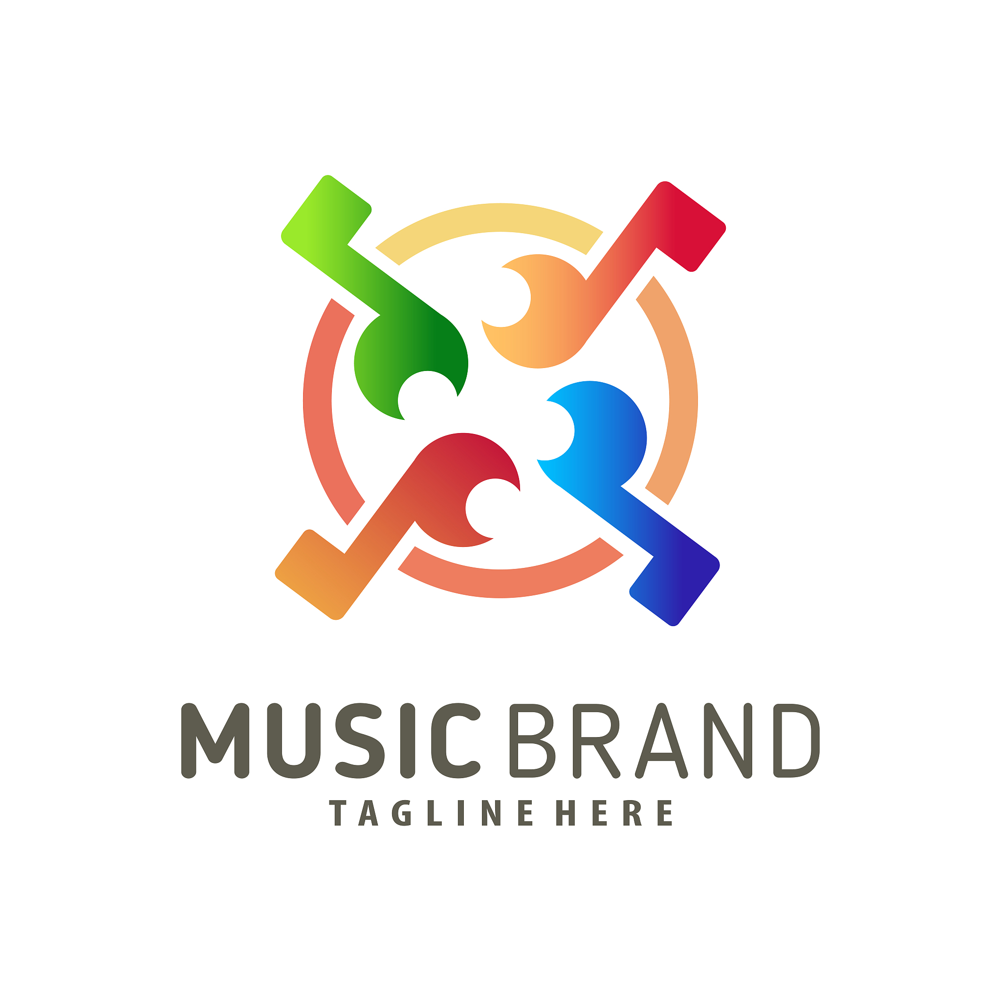 music logo design and icon