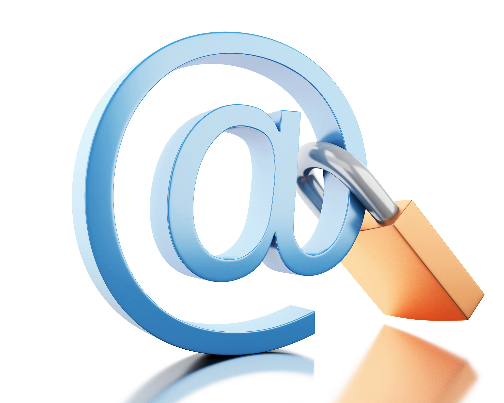 3d mail sign with key