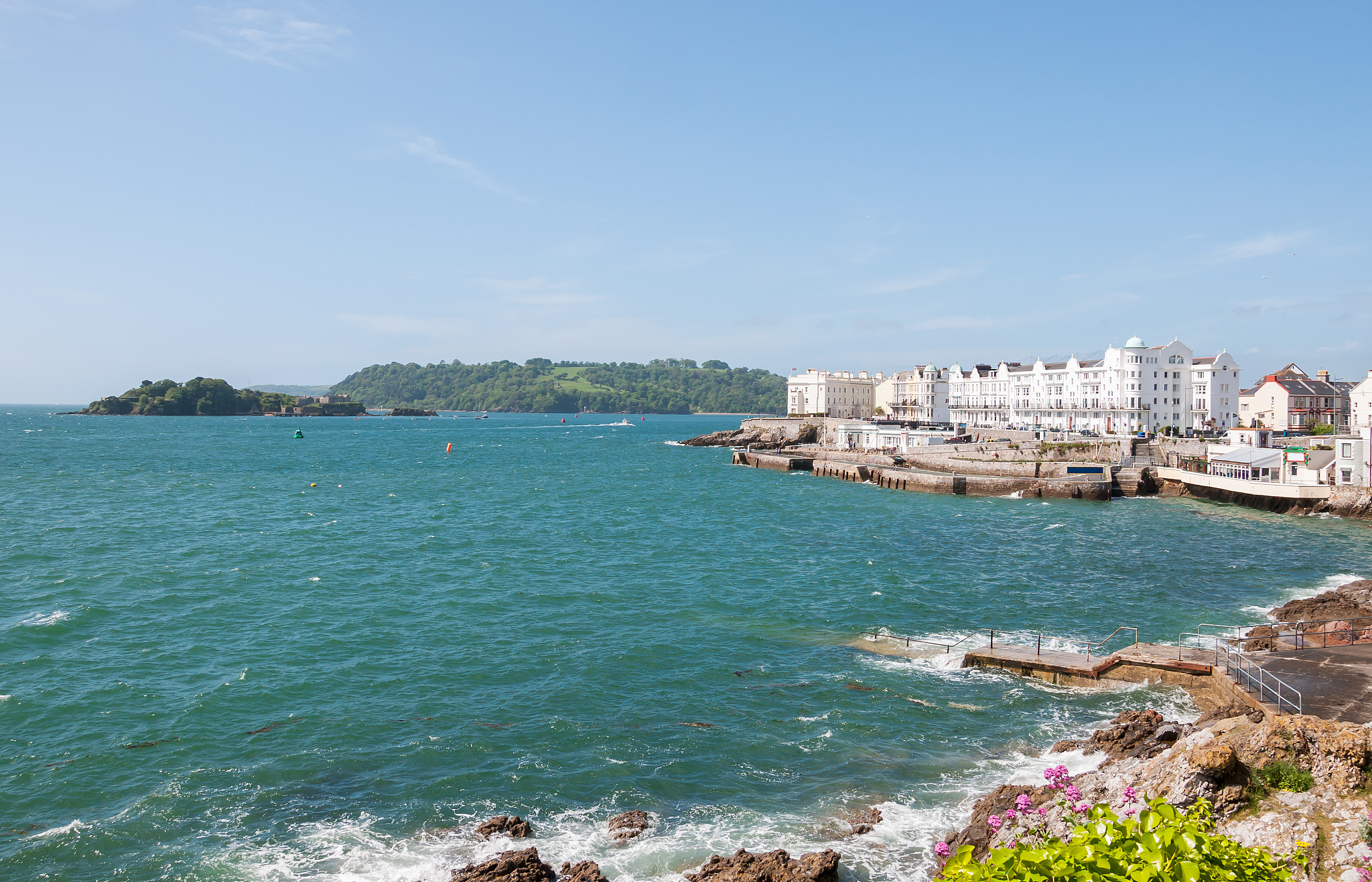 coastline in plymouth