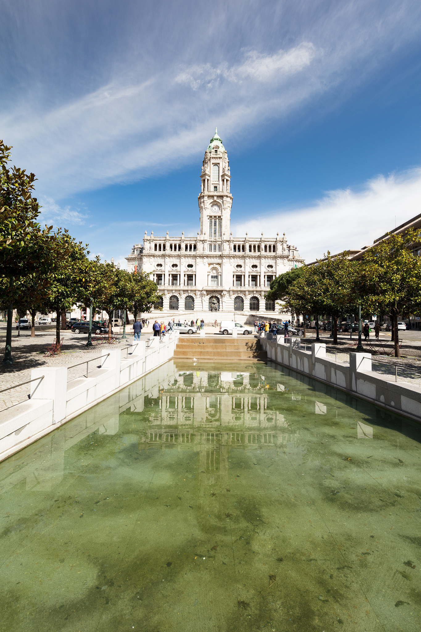 porto's town hall, portugal