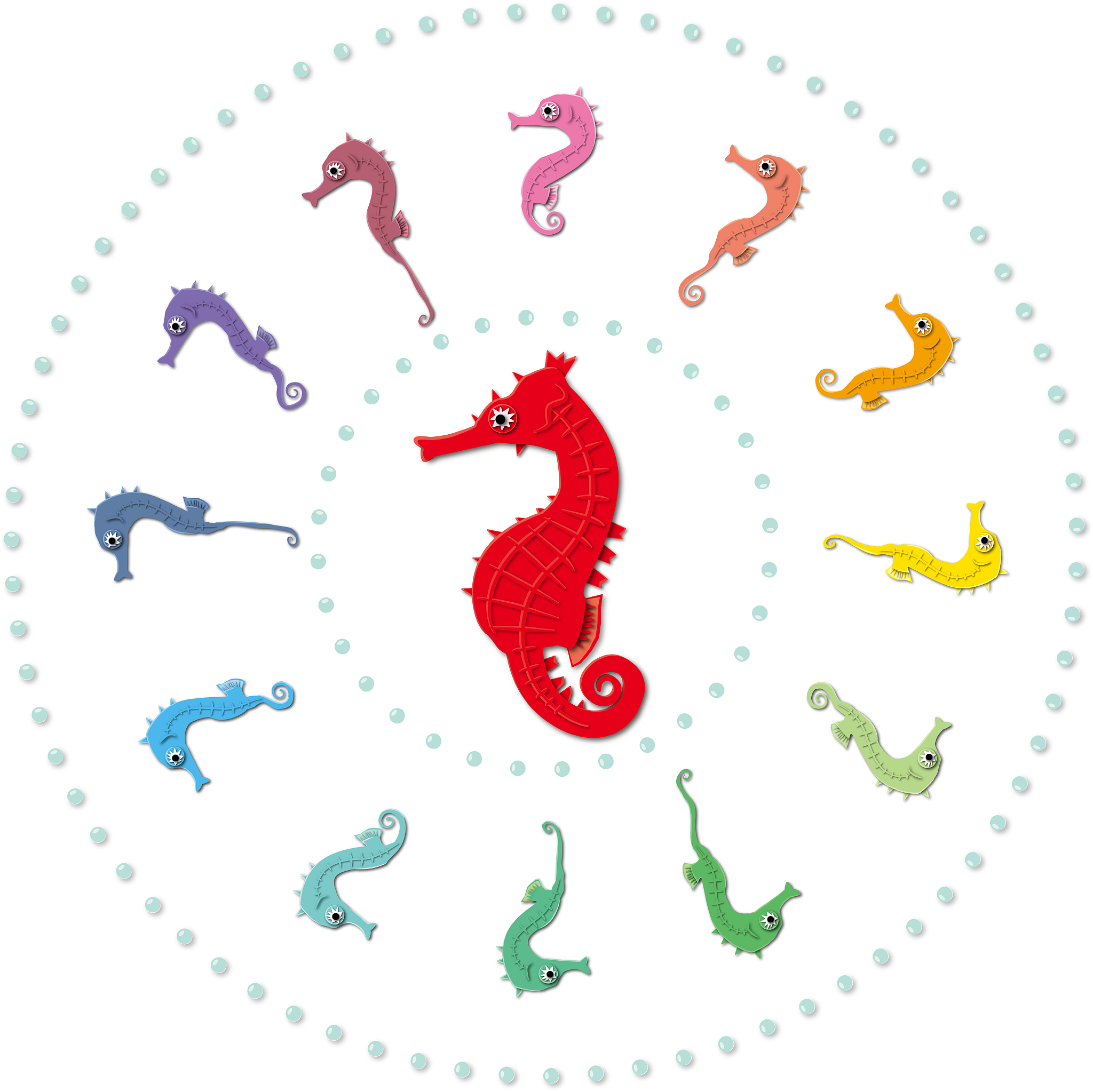 parent and child of the sea horse.