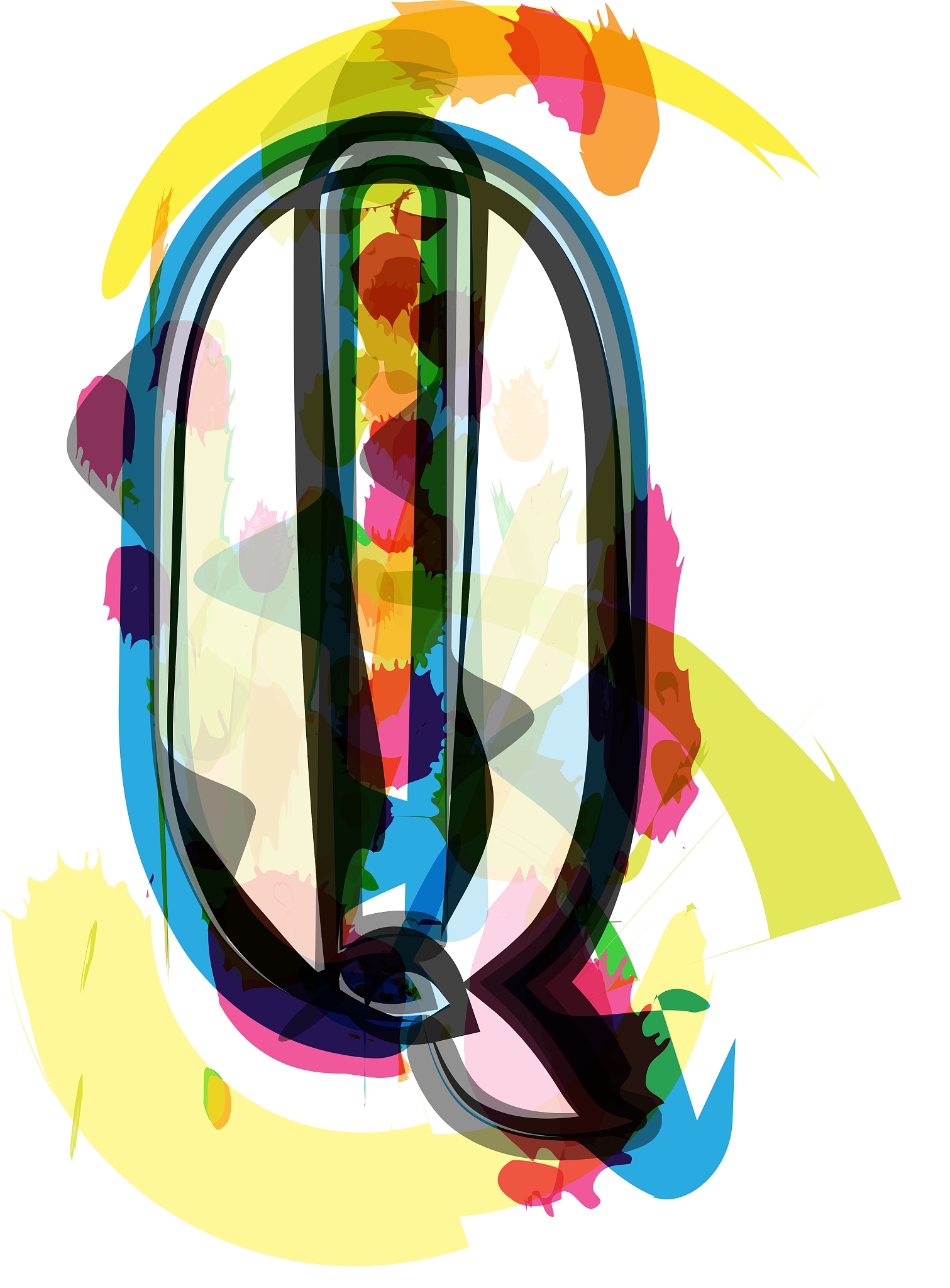 英文字母<strong>q</strong>,字体,创造力,条纹,文字,图像,印有花压字品牌,模板,矢量
