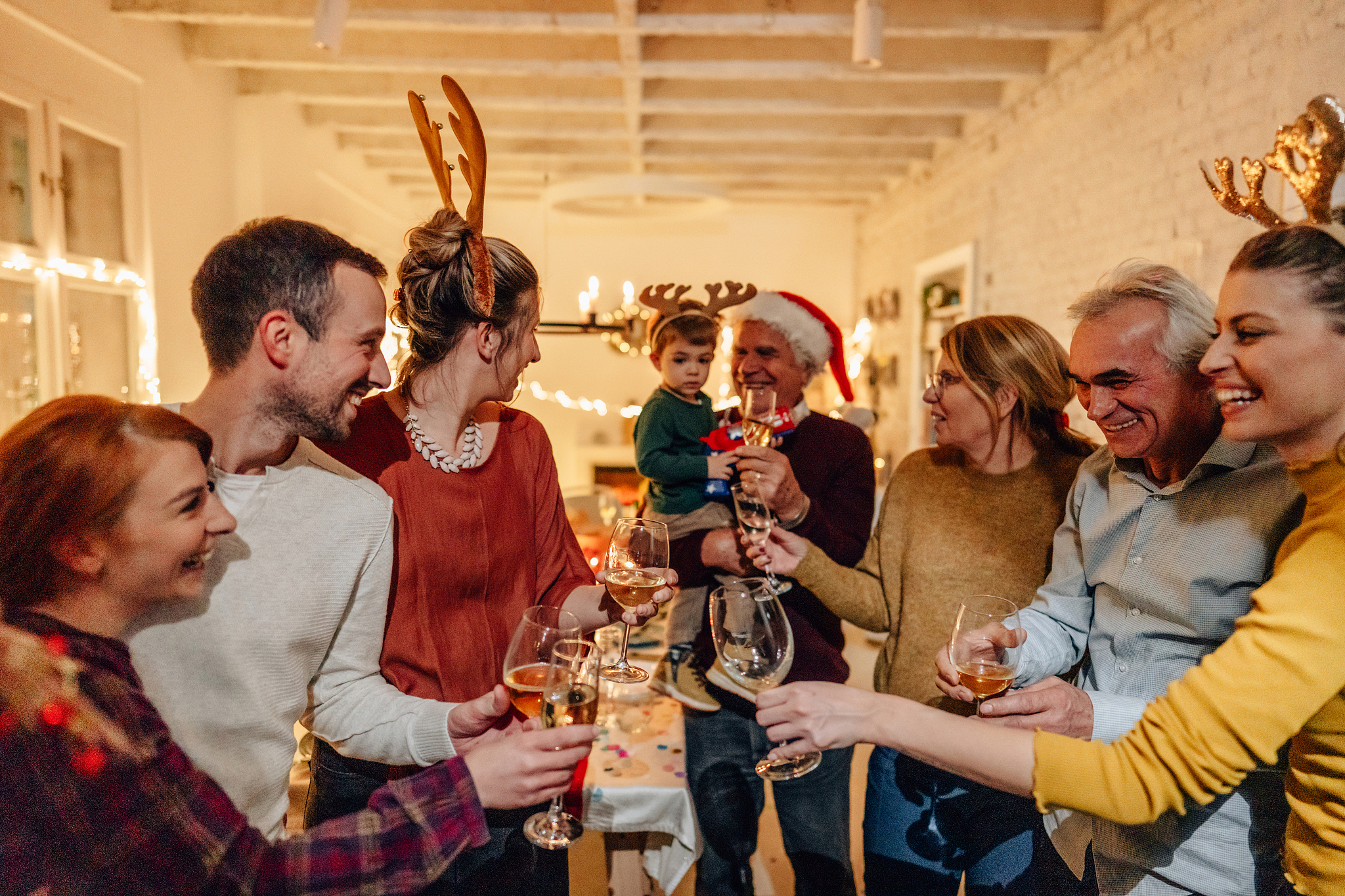 toast for a new year's!