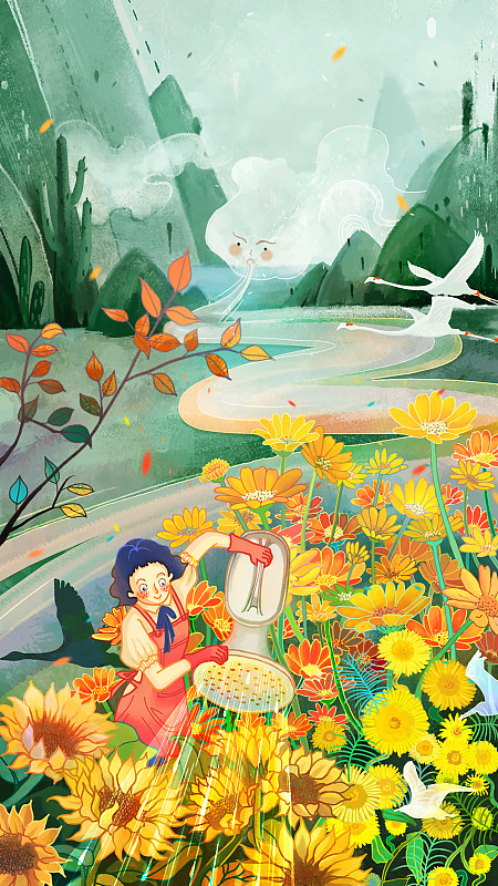 九月发给微信客户文案简短的。