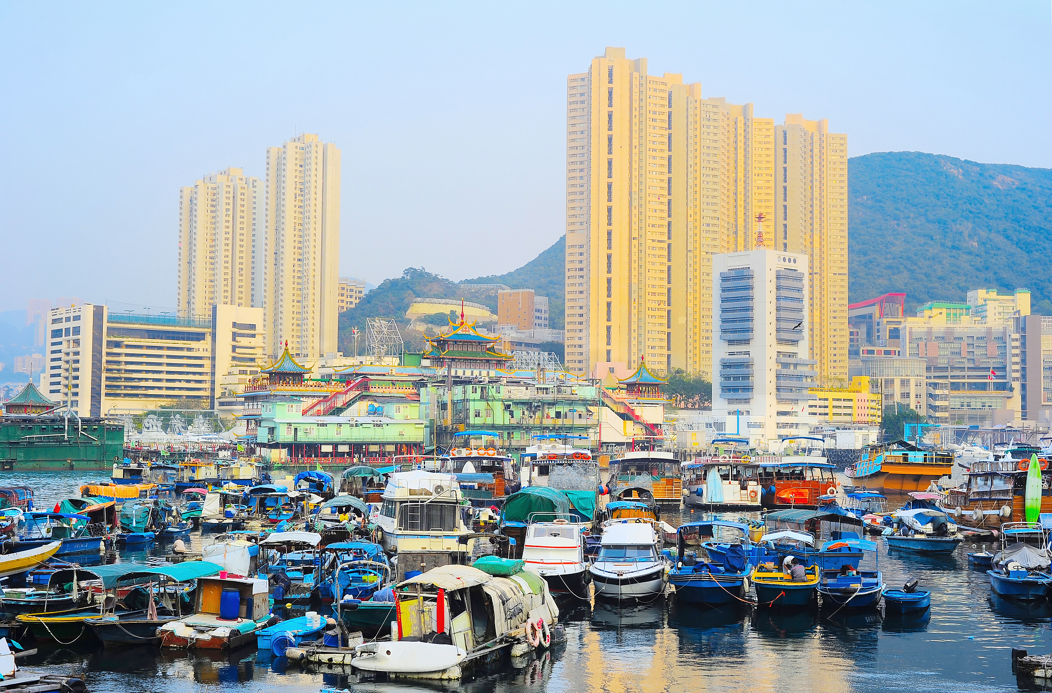 district aberdeen in hong kong