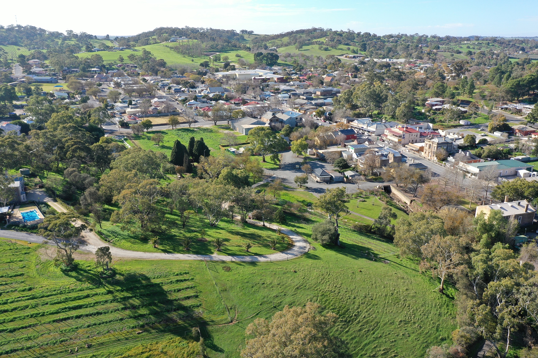 angaston. barossa valley. south australia.