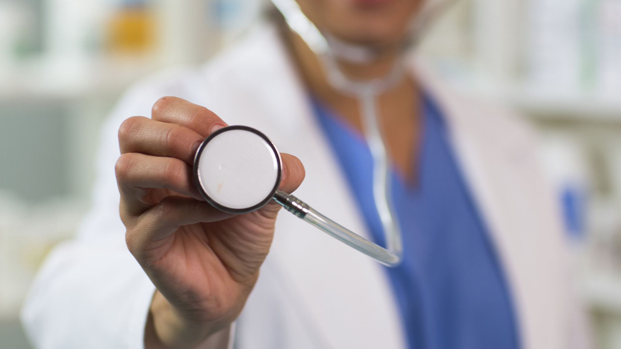 doctor with stethoscope