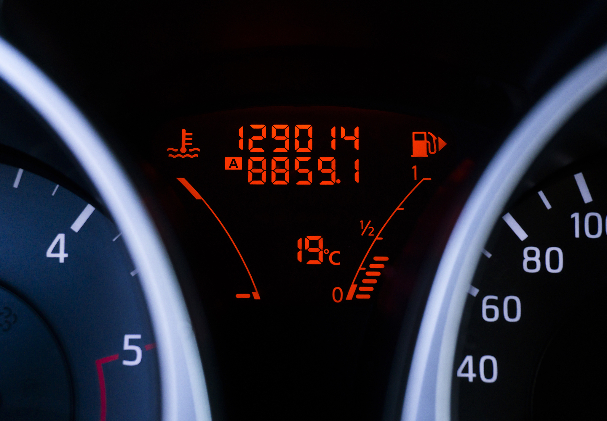 car dashboard