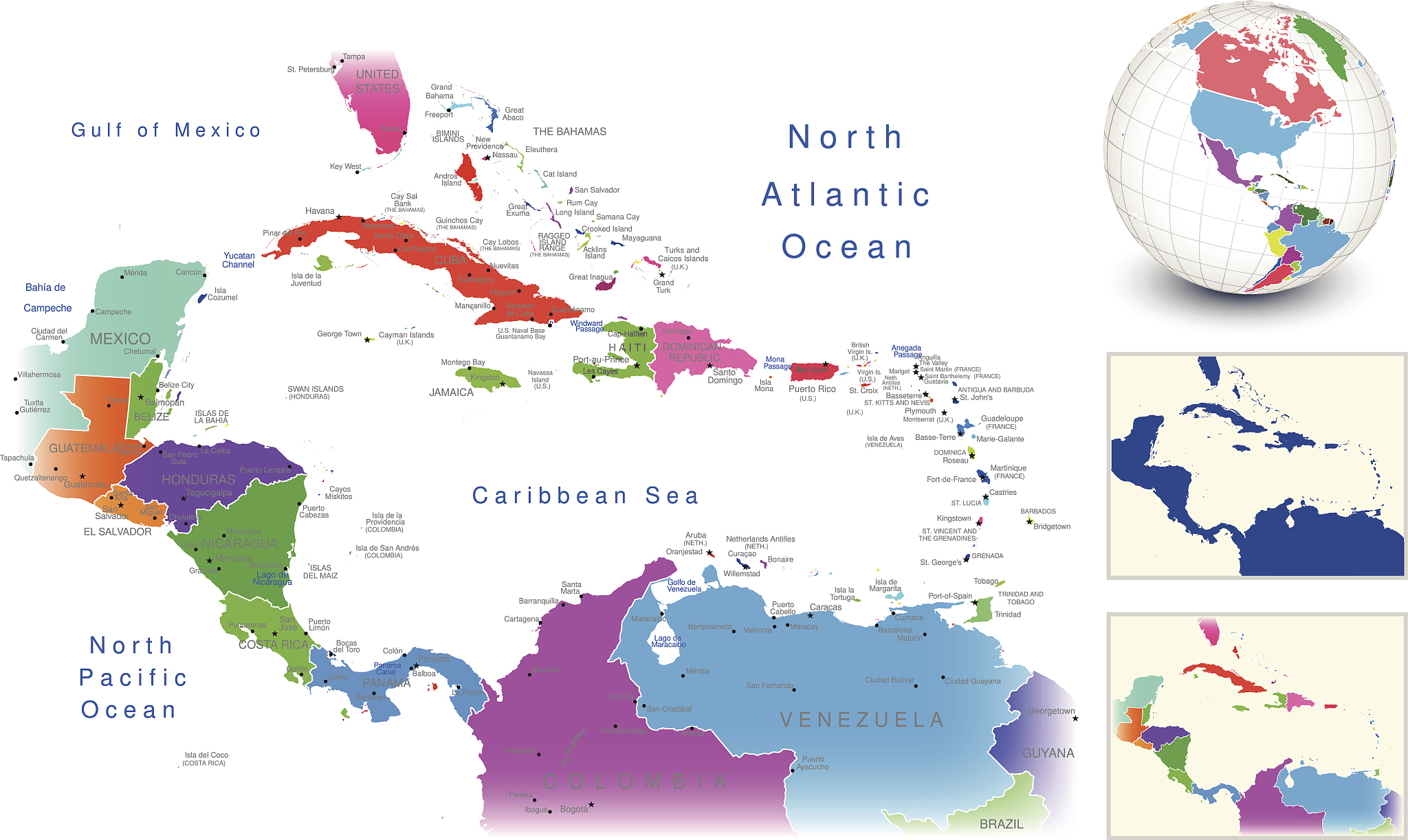 world geography central america