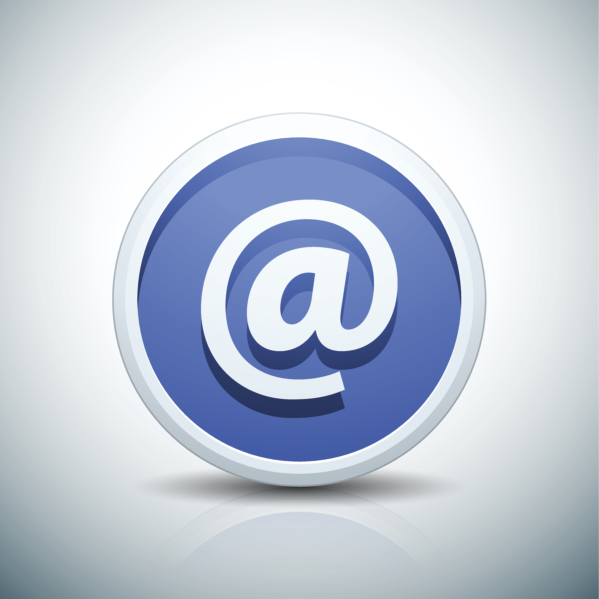 e-mail button illustration