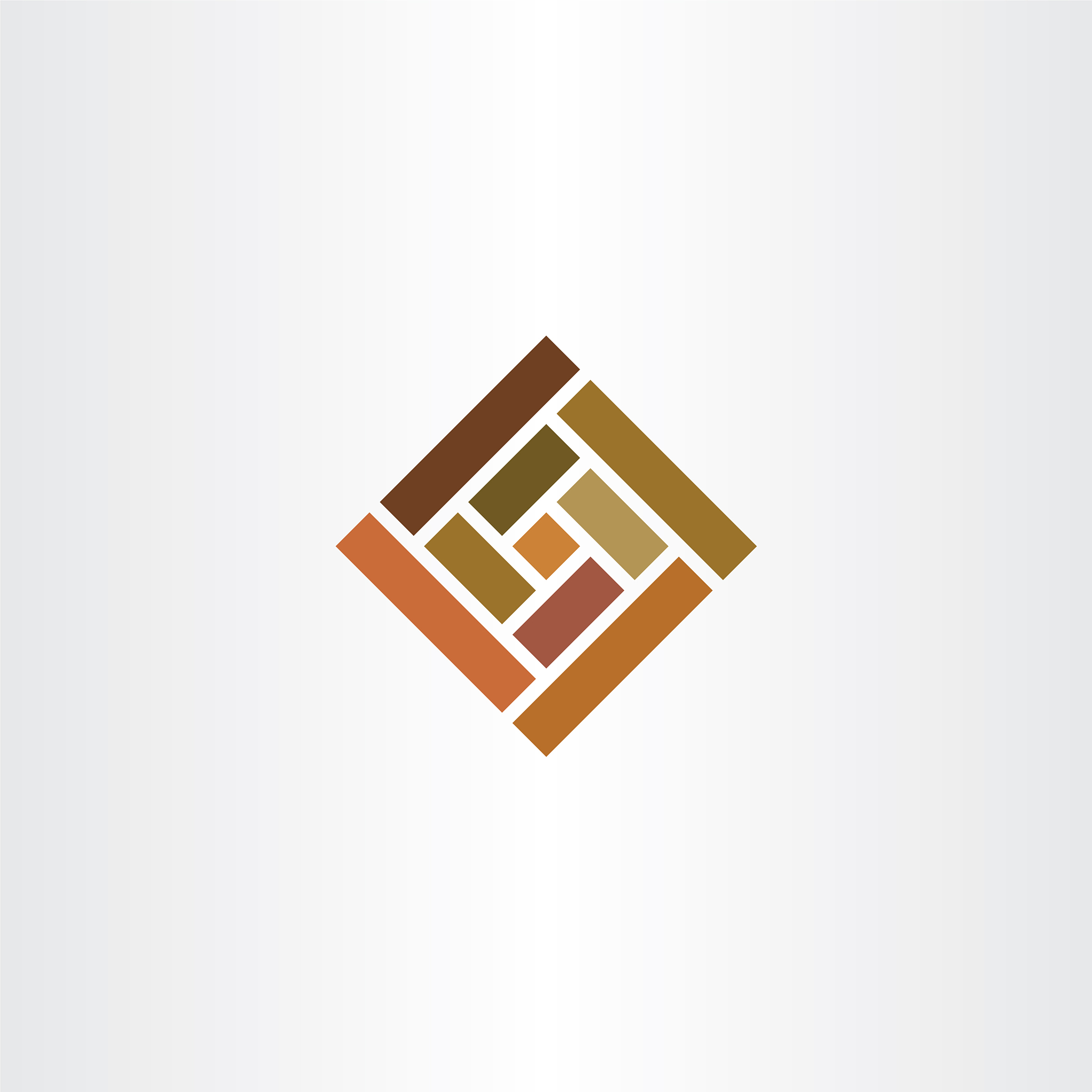 brown wall tile square logo icon