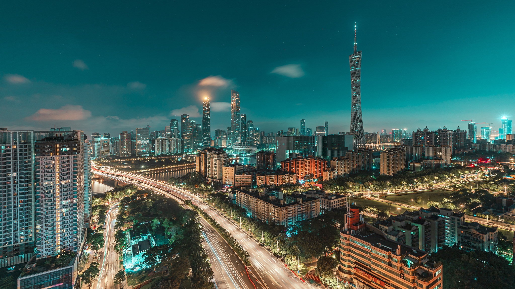 广州夜色