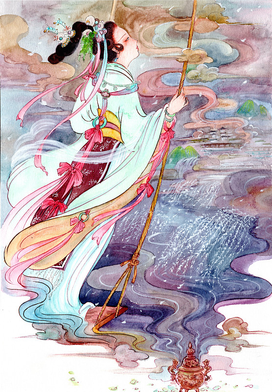 玉石琵琶精：传说中的琵琶仙子