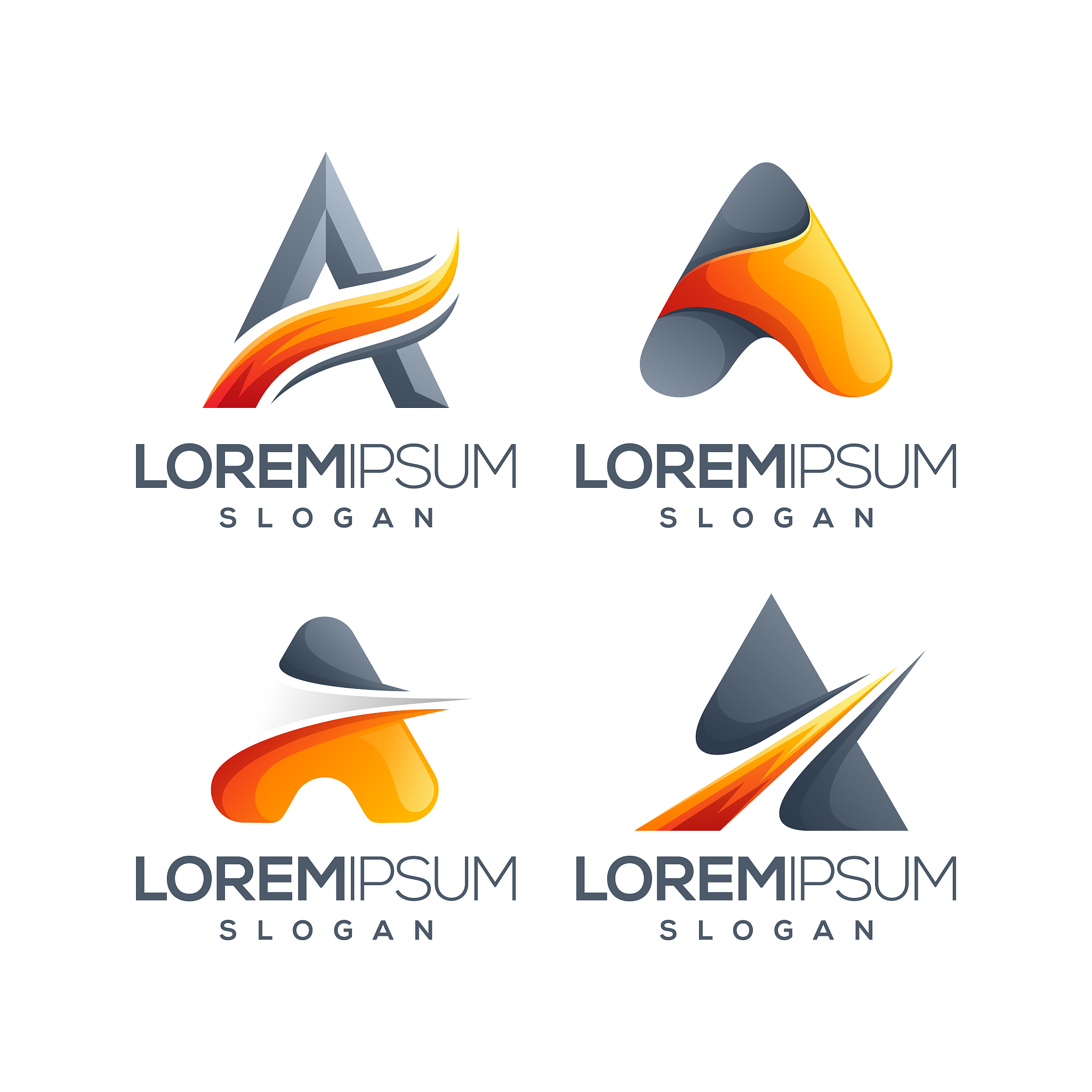 letter a logo
