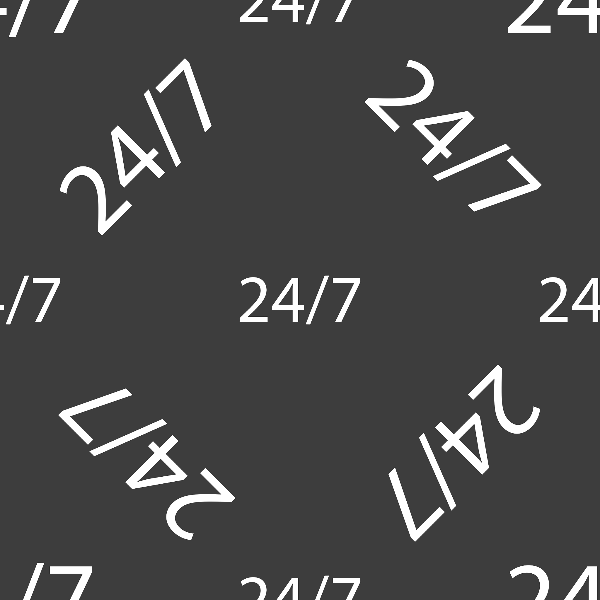 service and support for customers 24 hours a day