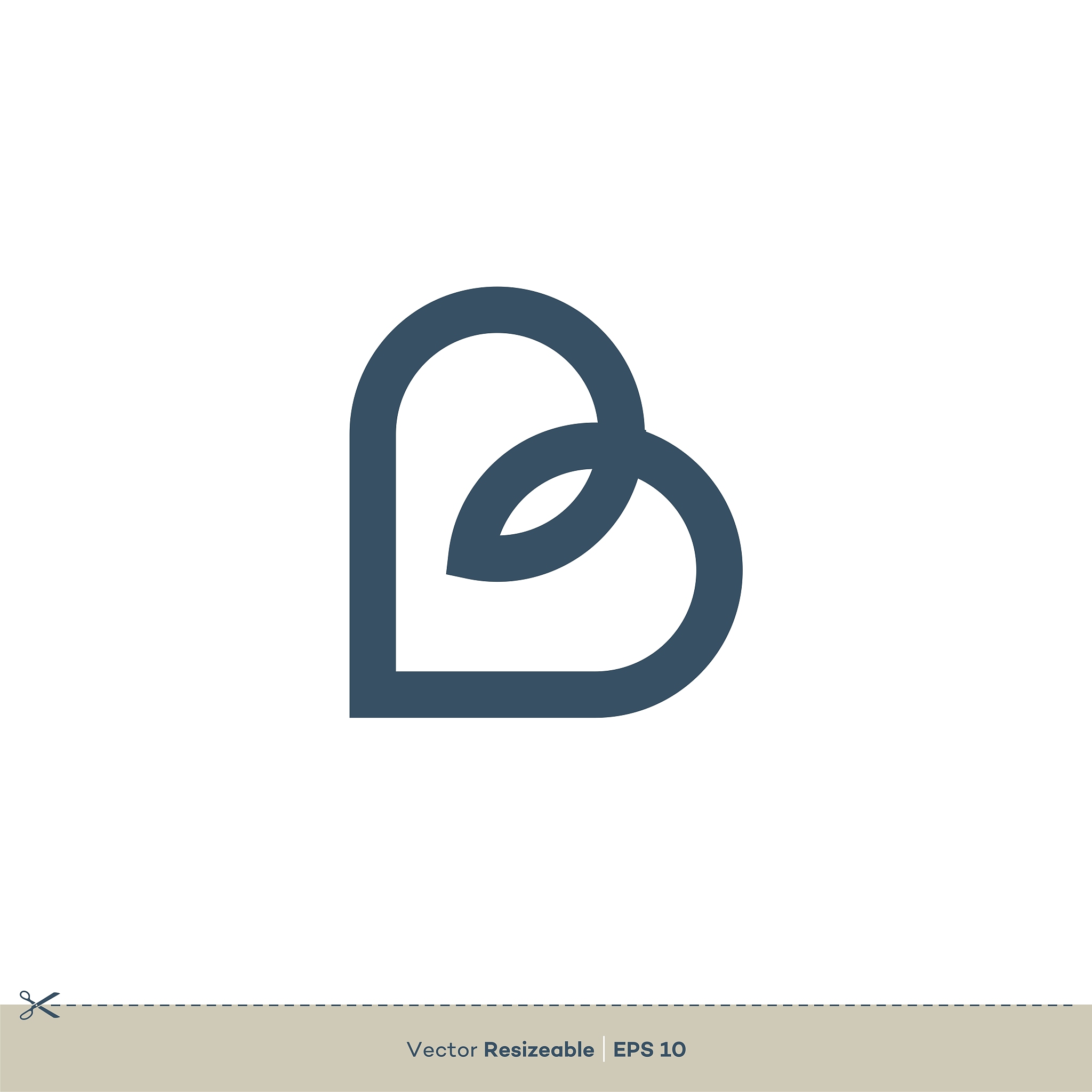 b letter logo template illustration design. vector eps 10.