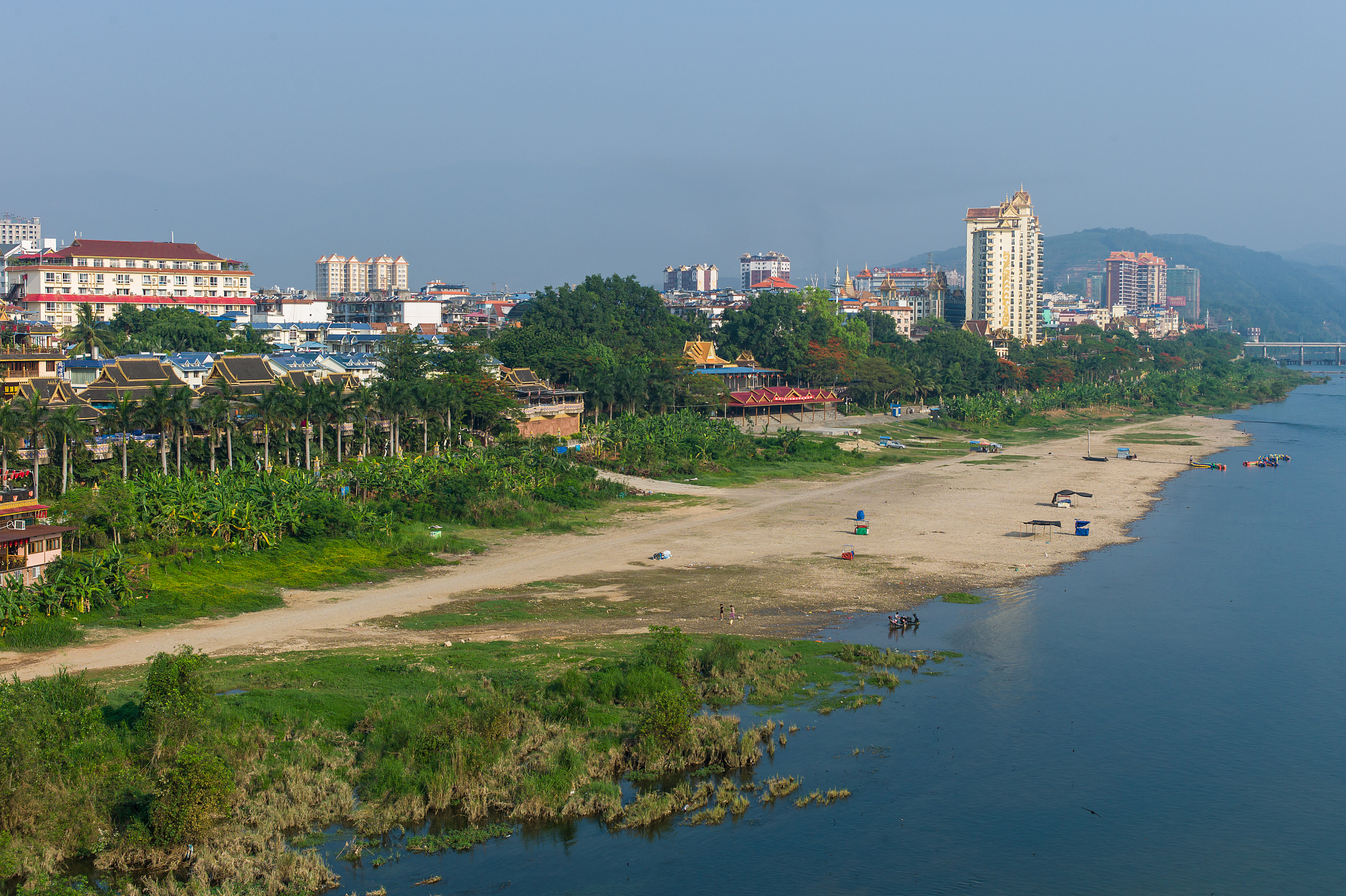 the lancang river