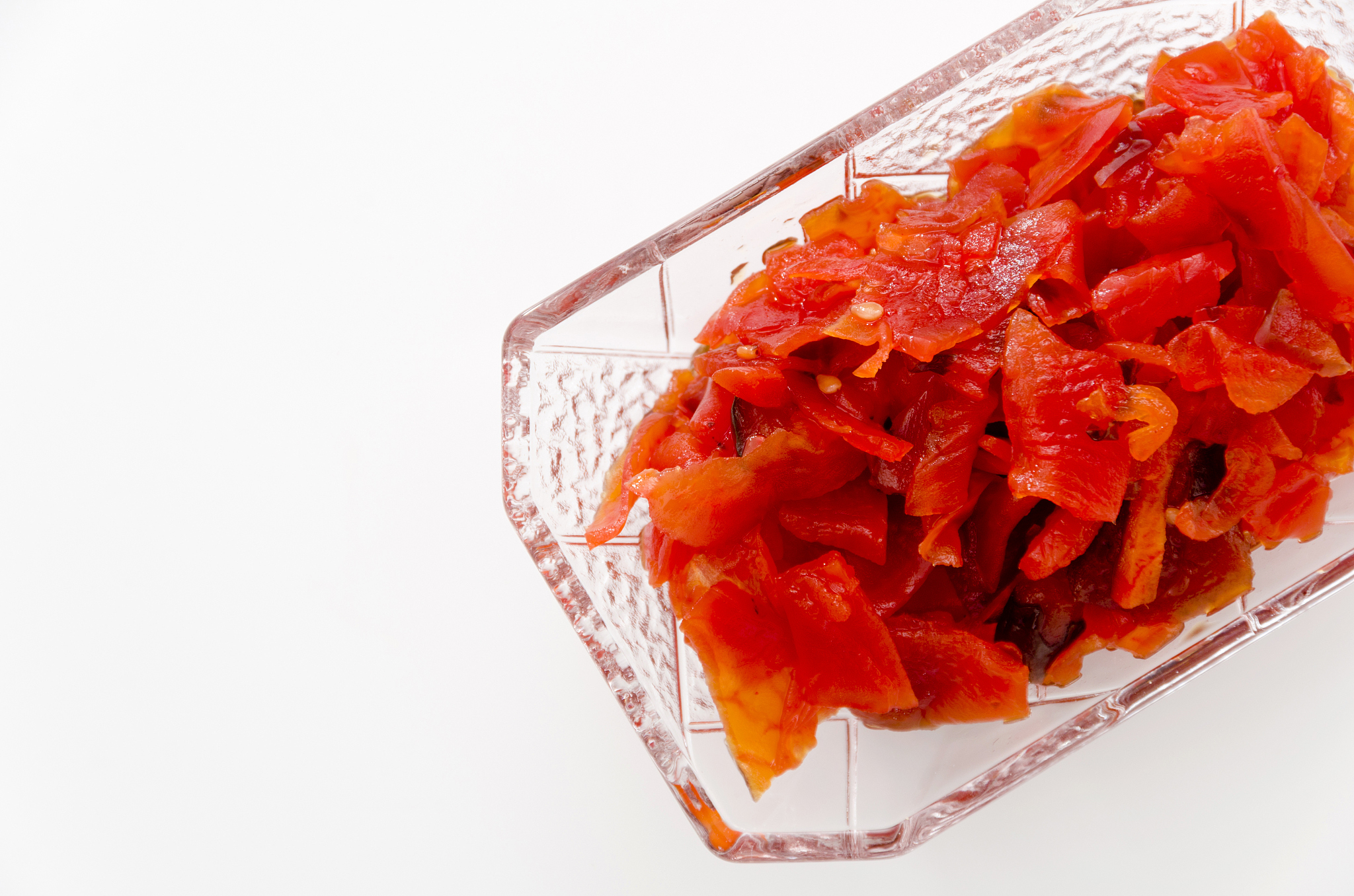 japanese pickles, fukujinzuke (sliced vegetables pickled in soy 